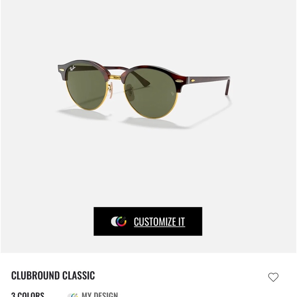 rayban clubmaster classic sunglasses